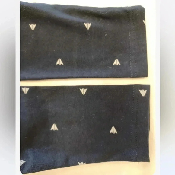 Reebok  Blue Long Sleeve Crop Top Size Large - Picture 9 of 10